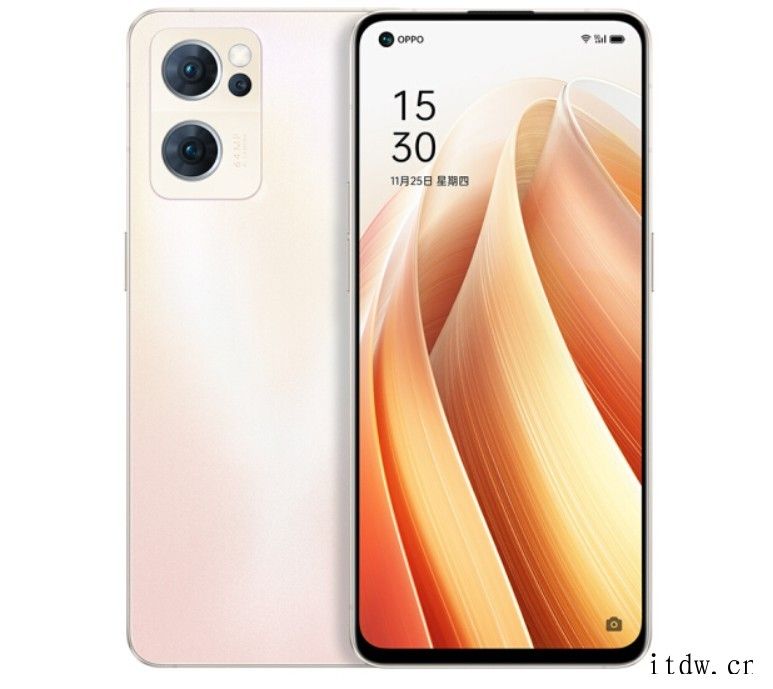 OPPO Reno7/7 Pro 官方渲染图公布:搭载骁龙 