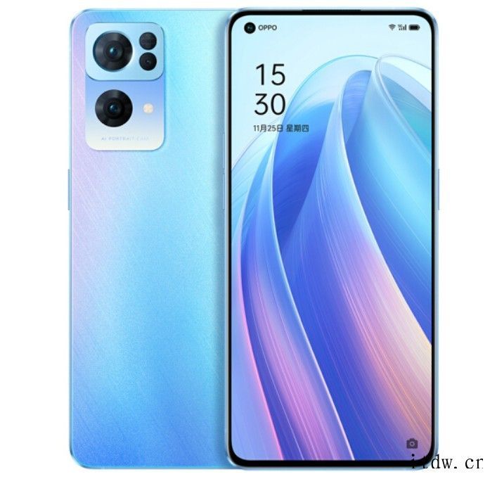 OPPO Reno7/7 Pro 官方渲染图公布:搭载骁龙 