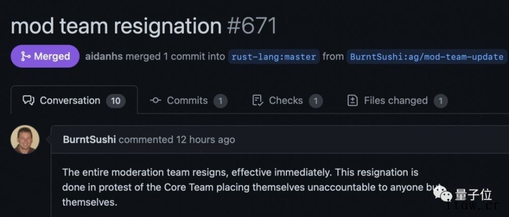 Rust 程序员一觉醒来都懵了,审核团队集体辞职