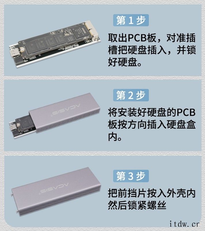 闲置再利用:阿卡西斯苹果 MacBook SSD 专用移动硬