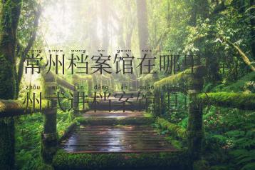 常州档案馆在哪里(常州武进档案馆电话)