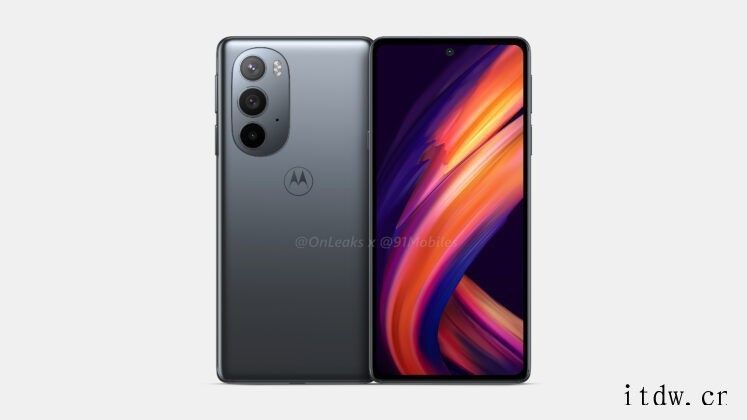 摩托罗拉 edge X30 上架预约:60MP 前摄,12 