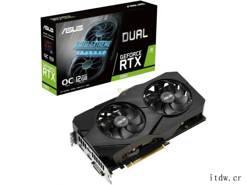 华硕发布 RTX 2060 12GB Dual EVO 系列