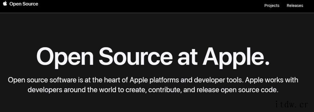 苹果推出重新设计的开源网站:包括 iOS、macOS 代码,