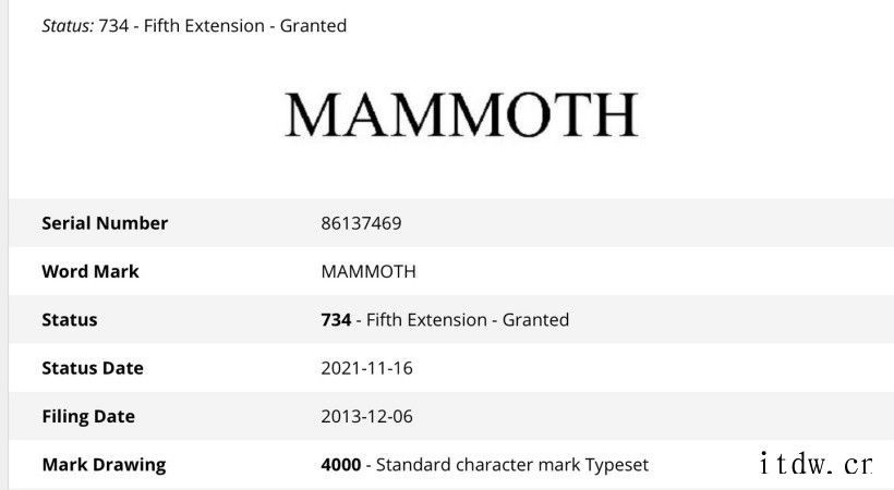 加州猛犸湖,苹果 macOS 13 大版本“Mammoth”