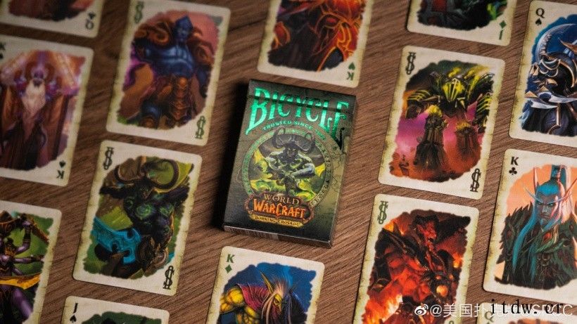 《魔兽世界》推出限量款扑克牌,《经典旧世》与《燃烧的远征》两