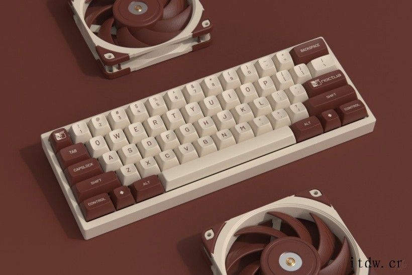 Noctua 猫头鹰联合 Drop 推出定制键帽:经典配色,