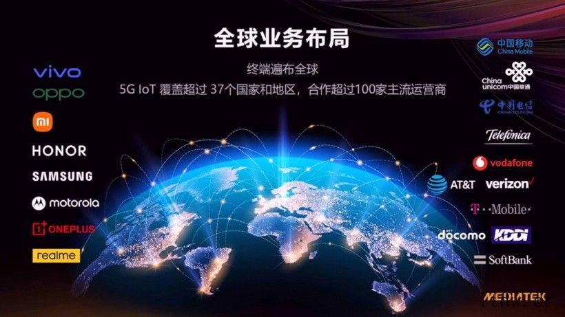 联发科 2021 年全球 4G+5G 份额 40% 排名世界