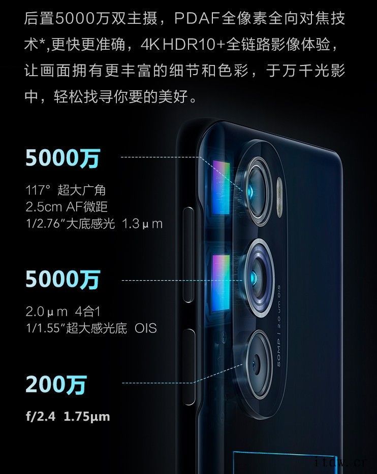 2999元起,摩托罗拉 moto edge X30 今日 1