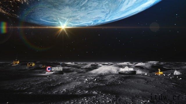 百度元宇宙产品“希壤”路透画面曝光,拥有未来城市、少林寺、月