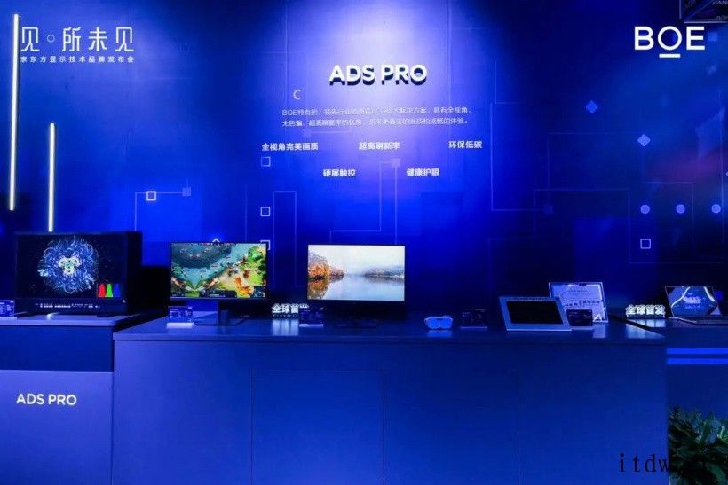 京东方发布中国半导体显示首个技术品牌:LCD、柔性显示、玻璃