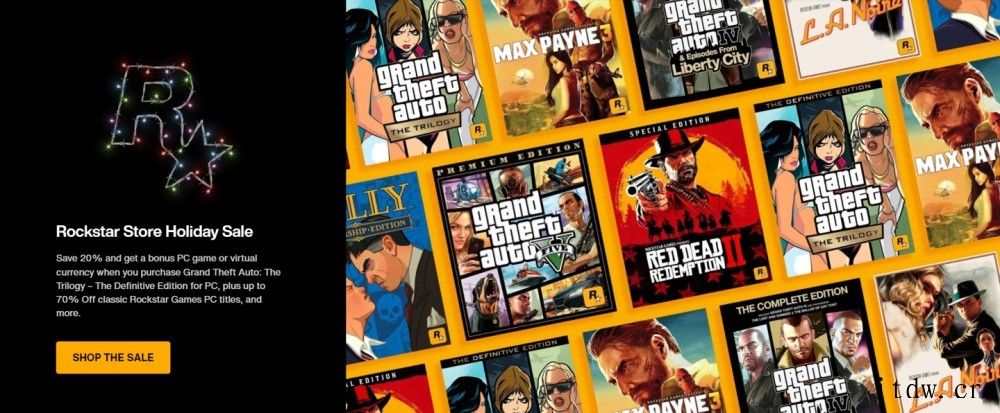 R 星向《GTA:三部曲 终极版》PC 玩家免费赠送