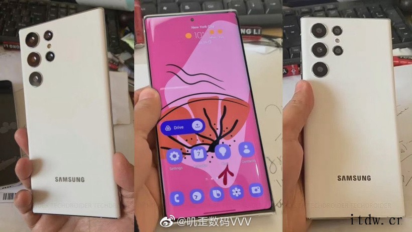 三星 Galaxy S22 Ultra 真机上手照曝光 详情