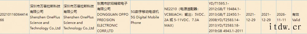 一加 10 Pro 现身 Geekbench:搭载高通骁龙 