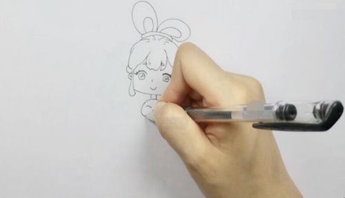 怎样画公主的衣服