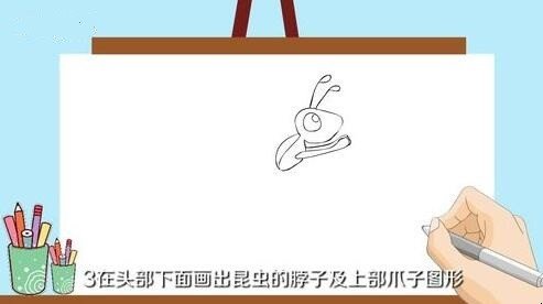 昆虫怎么画