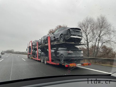 已有特斯拉 Model Y 被运出柏林超级工厂,但可能不是用