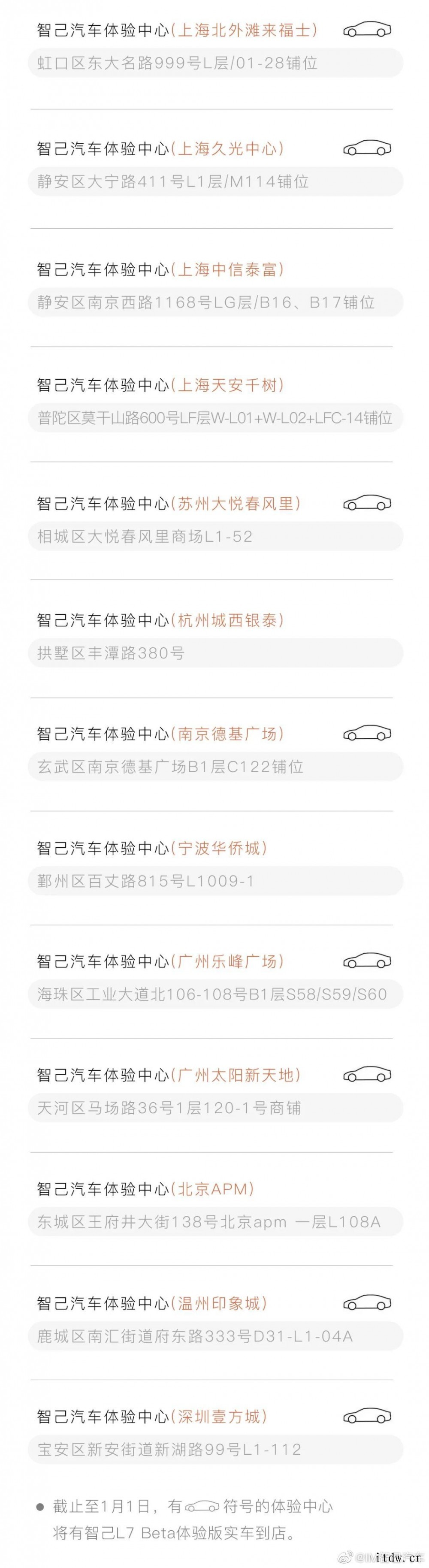 智己汽车全国首批体验中心开幕,有机会接触 L7 Beta 体