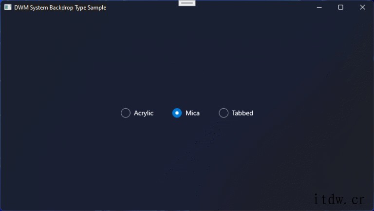 微软 Win11 全新模糊效果曝光:名为 Tabbed,比亚