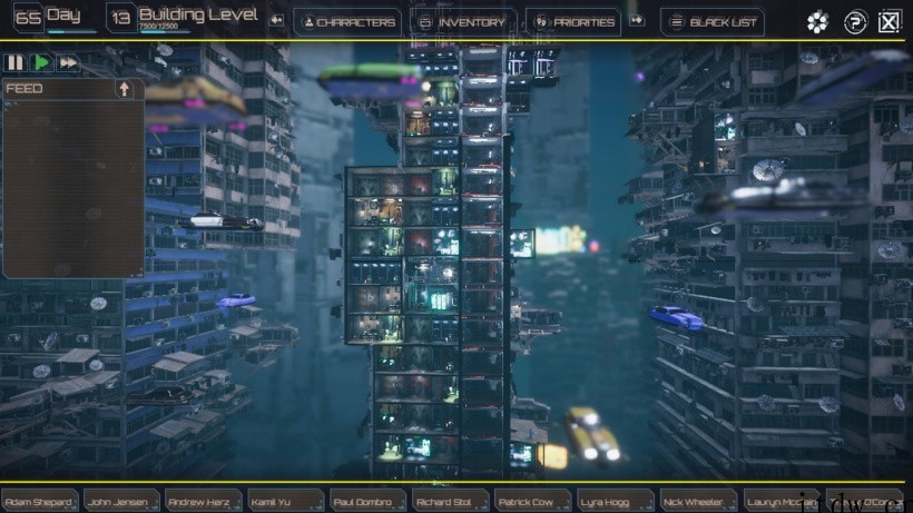 高配版《辐射:避难所》,赛博朋克风模拟建设游戏《Dystop
