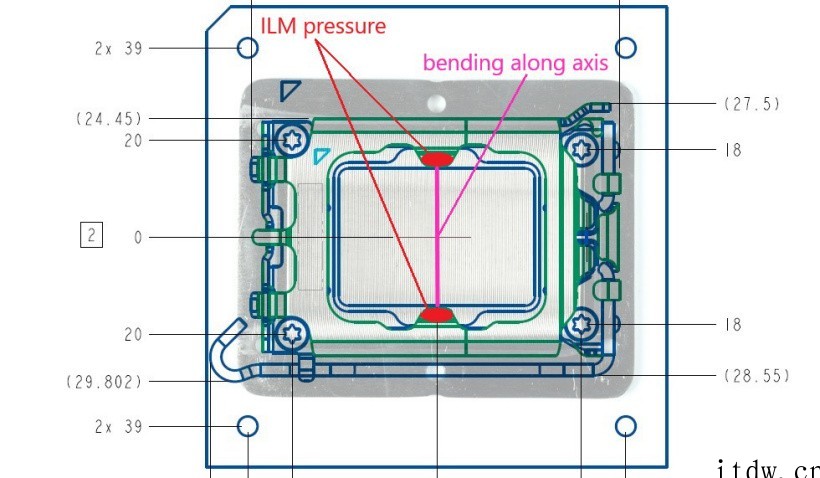 LGA1700扣具致英特尔 12 代酷睿处理器压弯:玩家微调