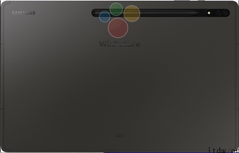 三星 Galaxy Tab S8+/S8 Ultra 外观参