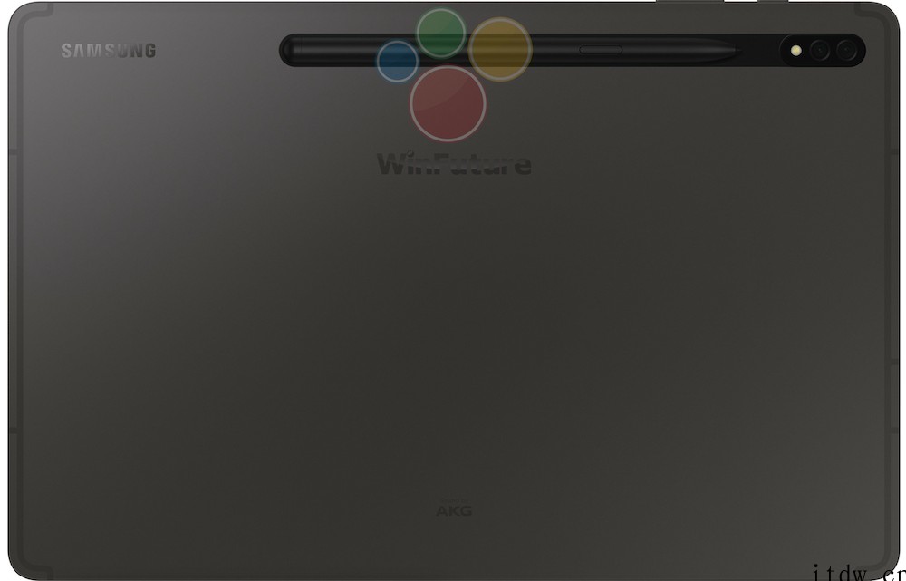 三星 Galaxy Tab S8+/S8 Ultra 外观参