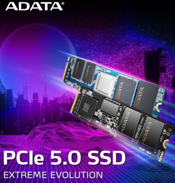 威刚展示 PCIe 5