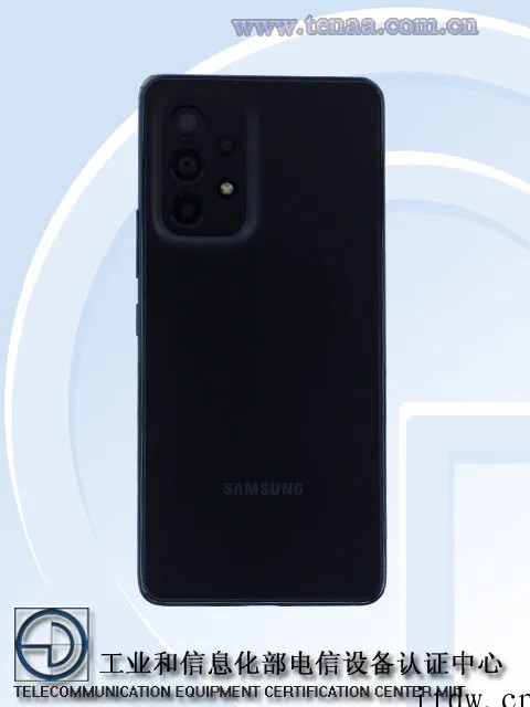 三星 Galaxy A53 5G 通过认证:搭载后置四摄 +