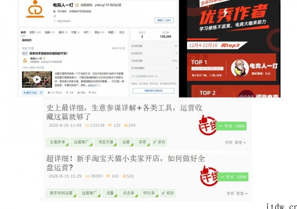 电商人一灯·淘宝蓝海终极课，价值5125元