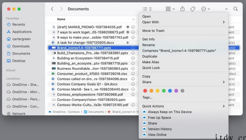 微软 OneDrive macOS 版“按需文件同步”更新惹