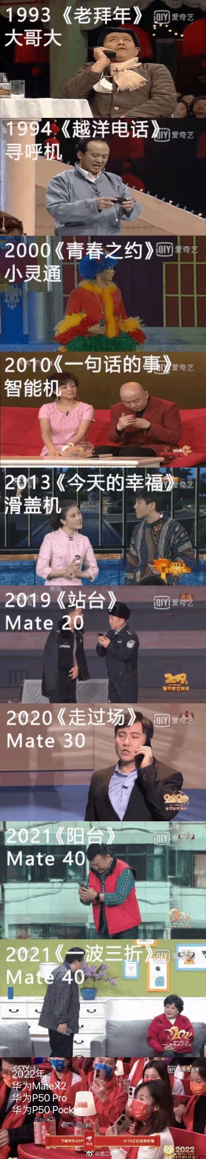 设计抢镜,实力霸屏!华为 P50 宝盒高频亮相虎年春晚