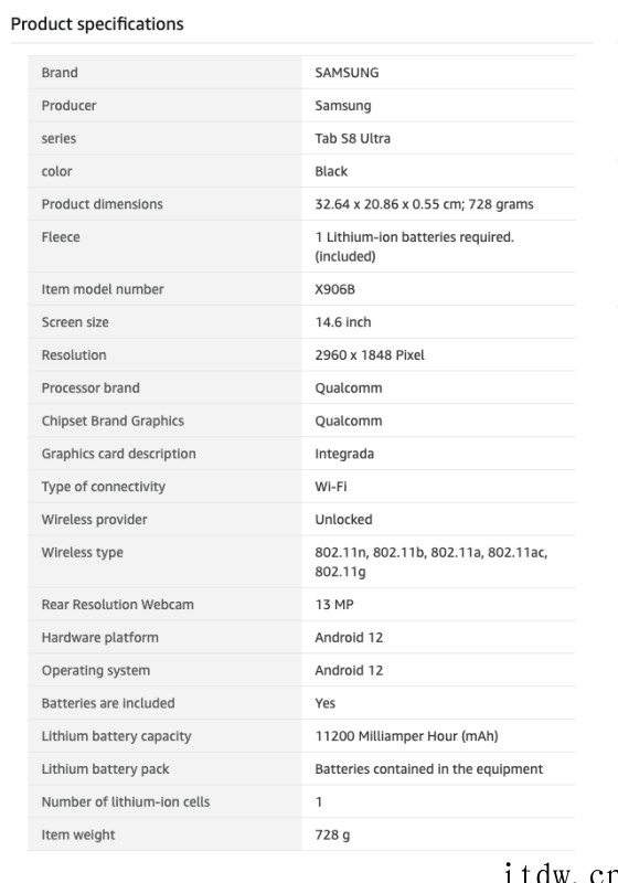 下周见,三星 Galaxy Tab S8 系列平板全曝光:高