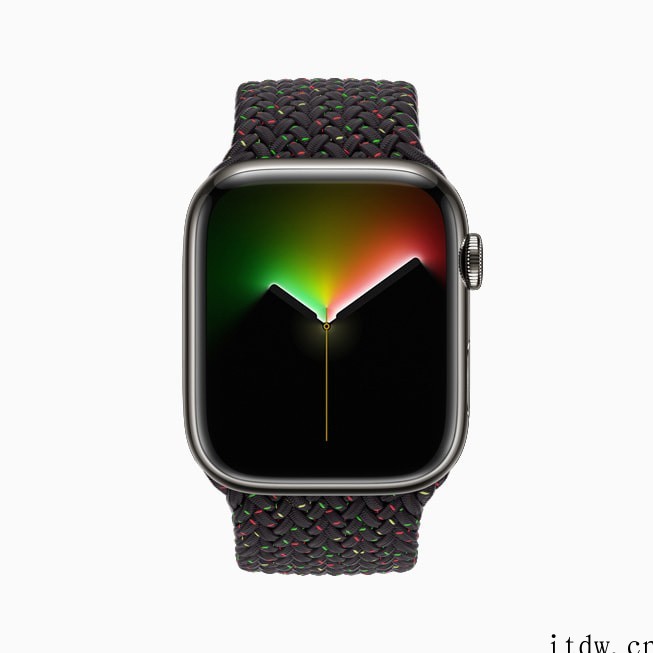 苹果Apple Watch“Black Unity”编织单圈