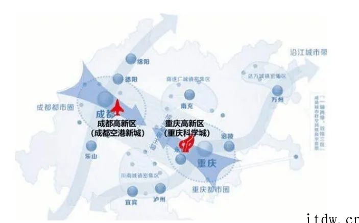 投资2万亿元!成渝经济圈 160 个重大项目公布,西部硅谷真