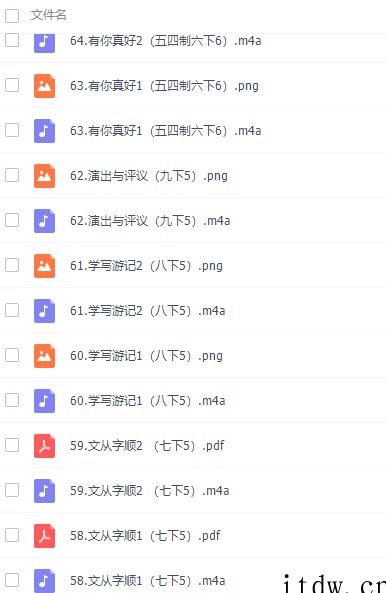 平说语文初中部编版教材作文详解高清完整资源