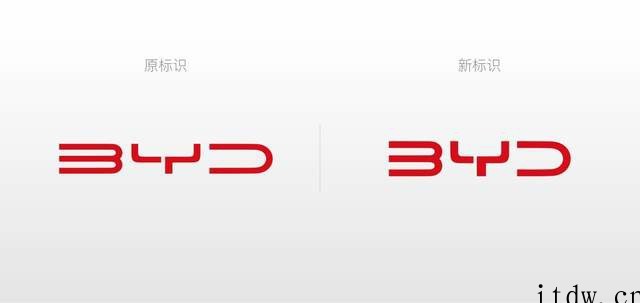 比亚迪品牌焕新升级:新 Logo 更圆润,字形锐角改为圆角