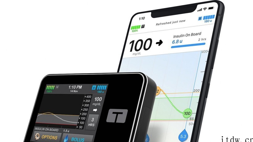 美国FDA正式批准首款控制用户胰岛素泵的 iOS / 安卓 