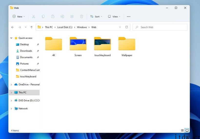 微软 Win11 新版文件资源管理器上手体验:文件夹预览、快