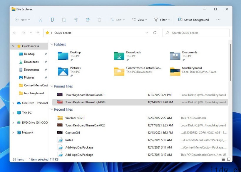 微软 Win11 新版文件资源管理器上手体验:文件夹预览、快