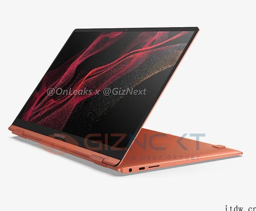 三星新款 Galaxy Book Pro 笔记本渲染图曝光,