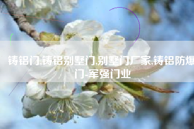 铸铝门,铸铝别墅门,别墅门厂家,铸铝防爆门-军强门业