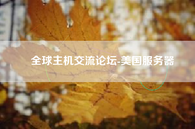 全球主机交流论坛-美国服务器
