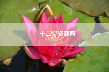 十二堂资源网