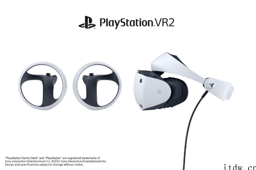 索尼公布 PlayStation VR2 外观设计