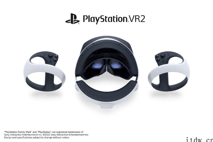 索尼公布 PlayStation VR2 外观设计