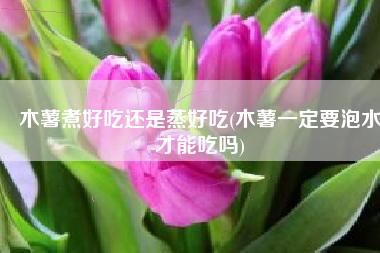 木薯煮好吃还是蒸好吃(木薯一定要泡水才能吃吗)