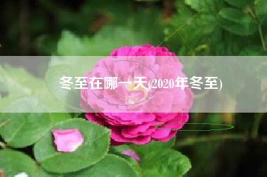 冬至在哪一天(2020年冬至)