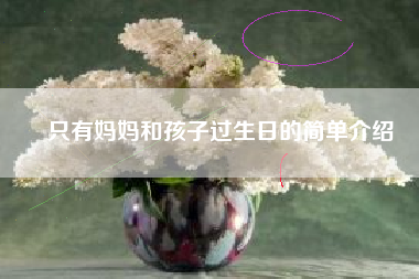 只有妈妈和孩子过生日的简单介绍