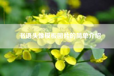 书语头像模板图片的简单介绍